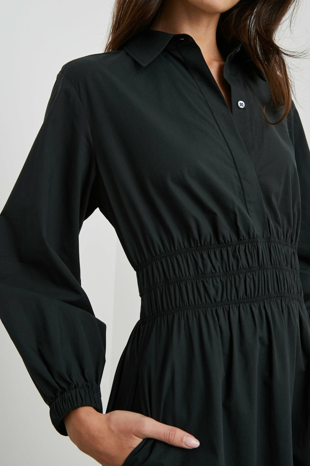 FRAYA DRESS - BLACK| Rails discount