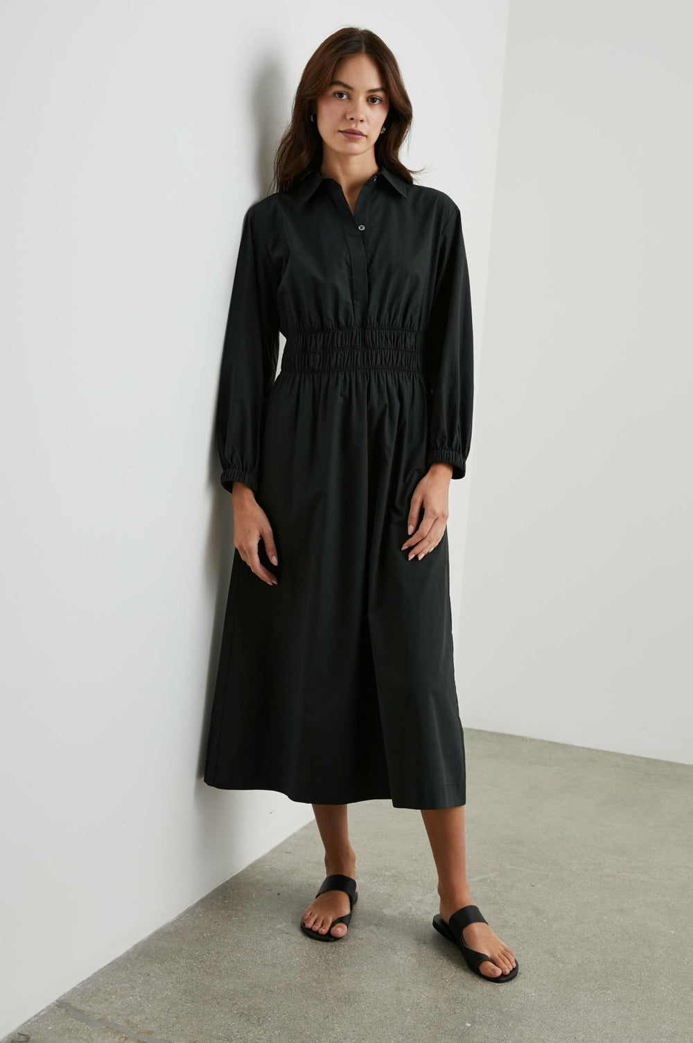 FRAYA DRESS - BLACK| Rails discount