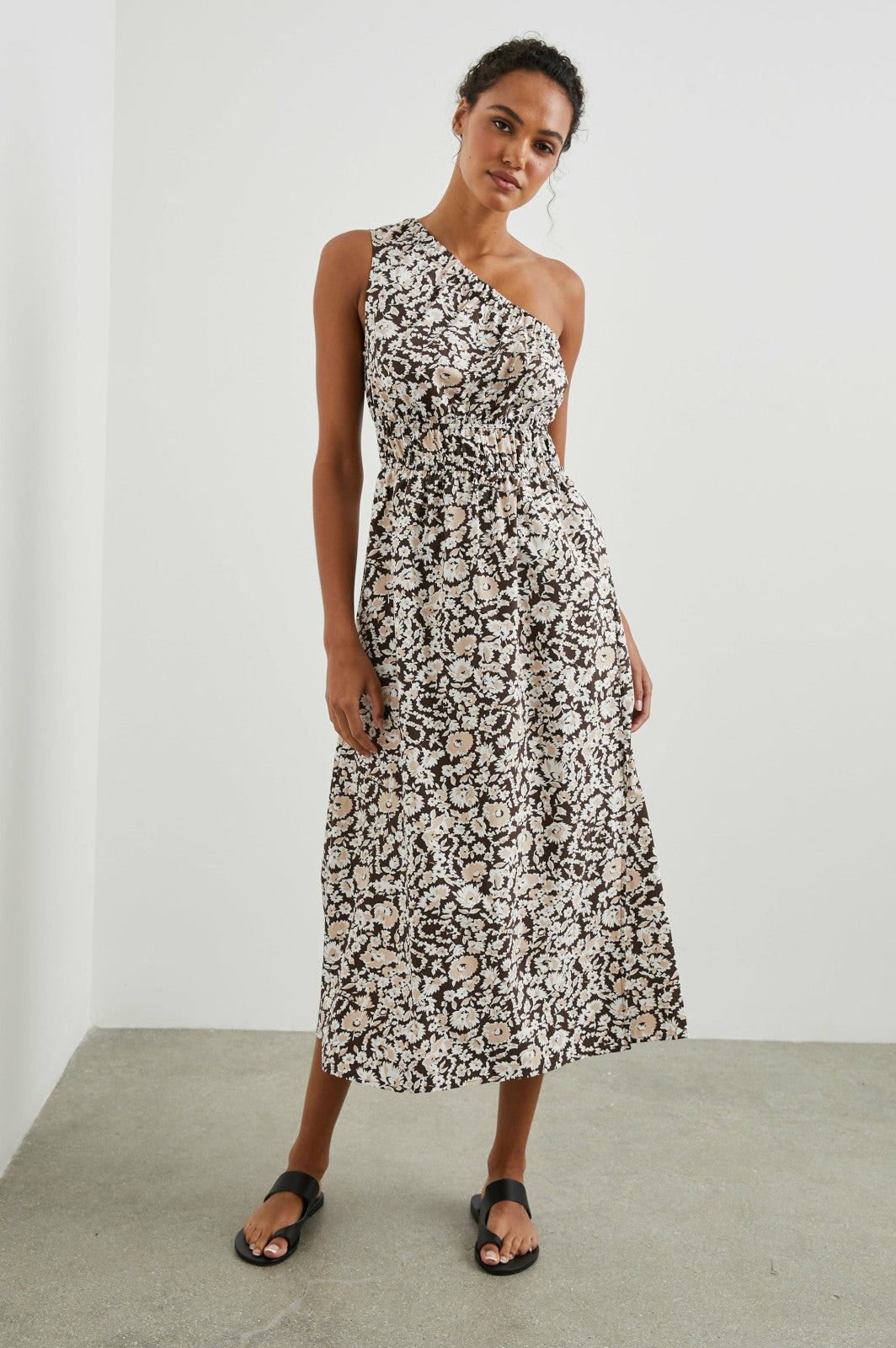 SELANI DRESS - RUSSET FLORAL| Rails online