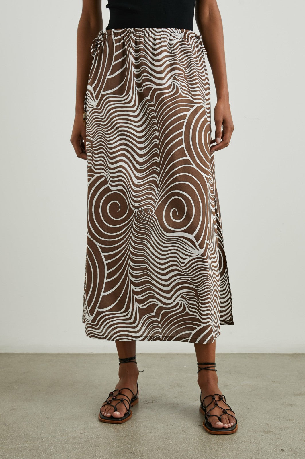 BEECH SKIRT - SWIRLS| Rails outlet
