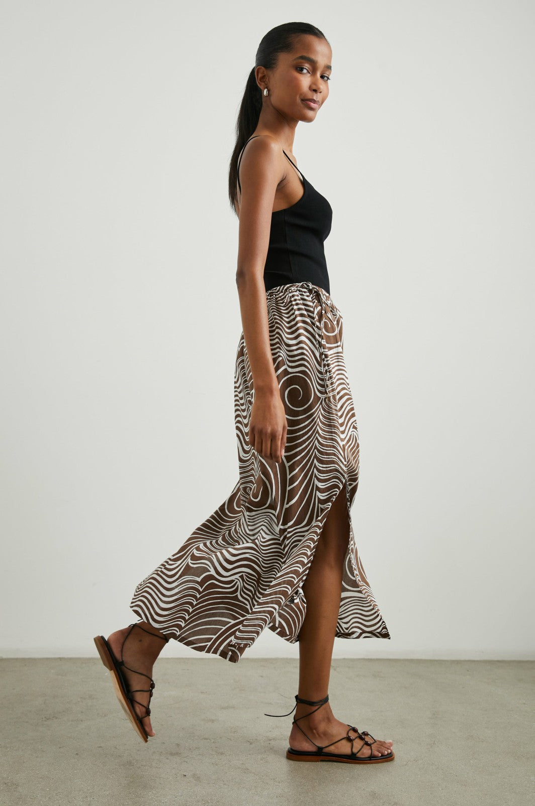 BEECH SKIRT - SWIRLS| Rails outlet