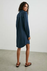 SAWYER DRESS - NAVY| Rails outlet