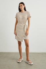 EDIE DRESS - CARMEL STRIPE| Rails for sale