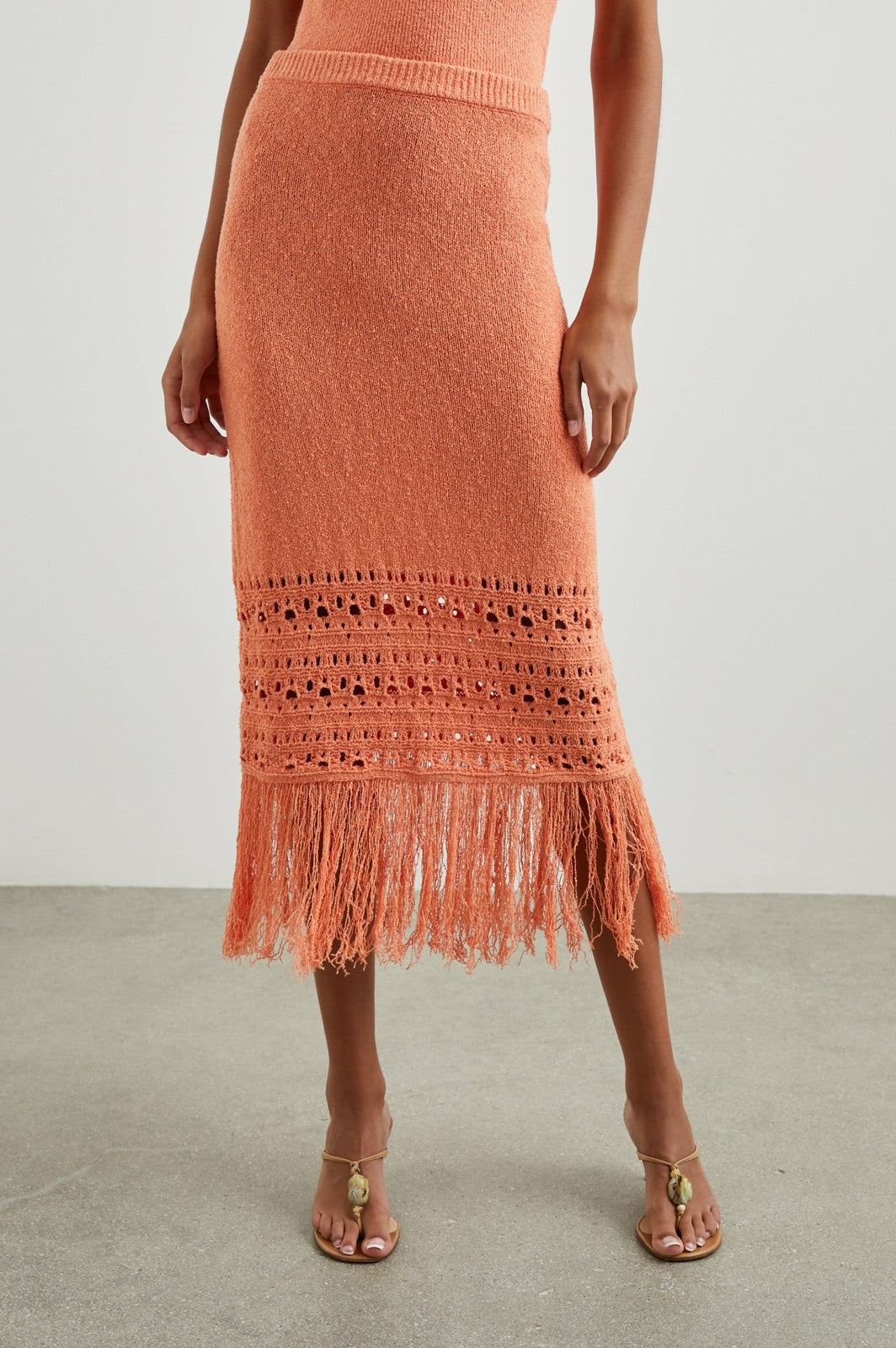 KAJA SKIRT - PERSIMMON| Rails near me