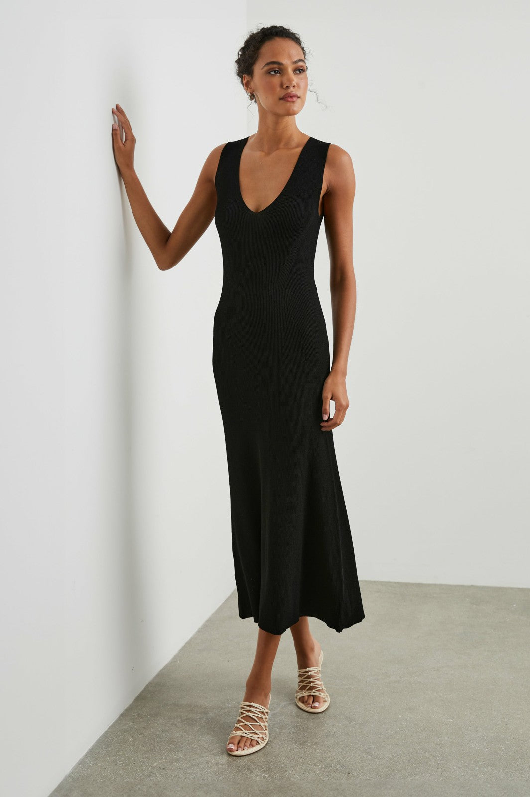 TEAGAN DRESS - BLACK| Rails on sale