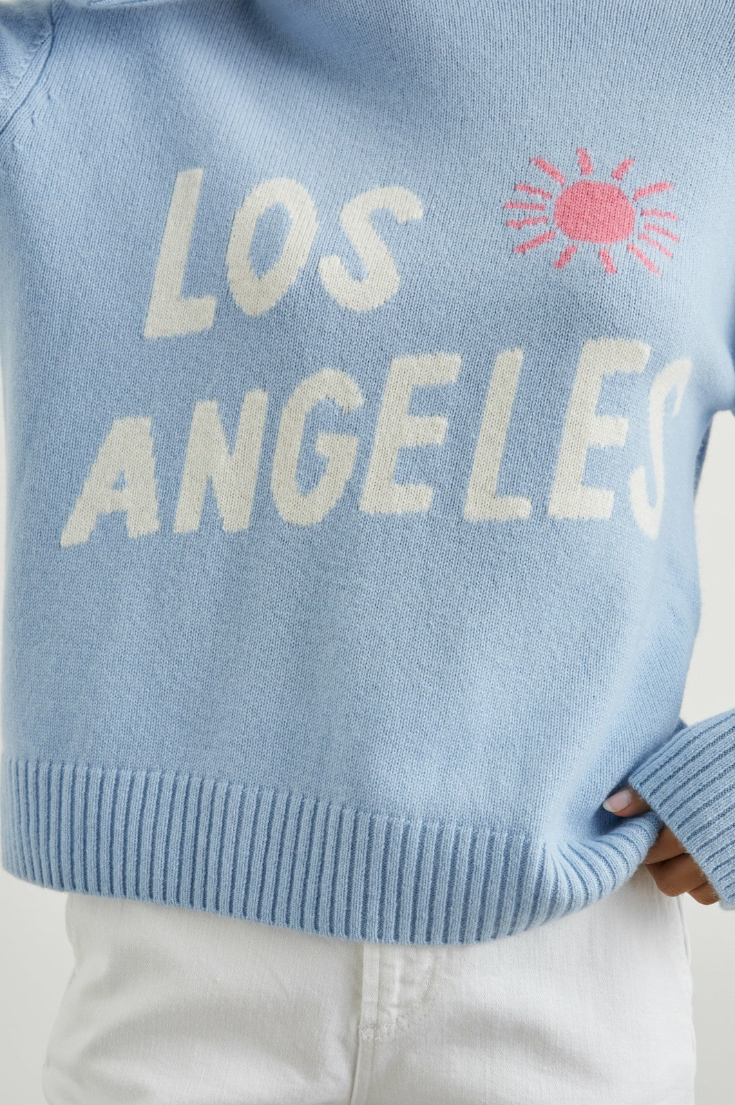 OLIVIA SWEATER - LOS ANGELES BLUE| Rails outlet