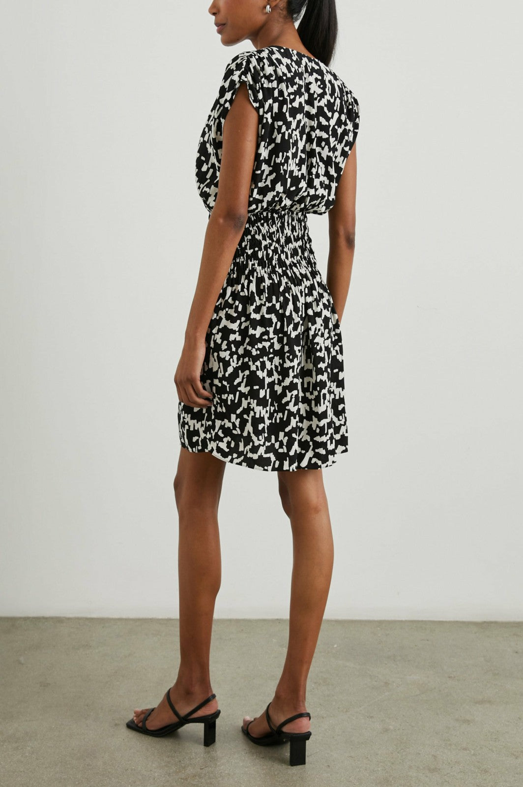 SIERA DRESS - EBONY TEXTURE| Rails near me
