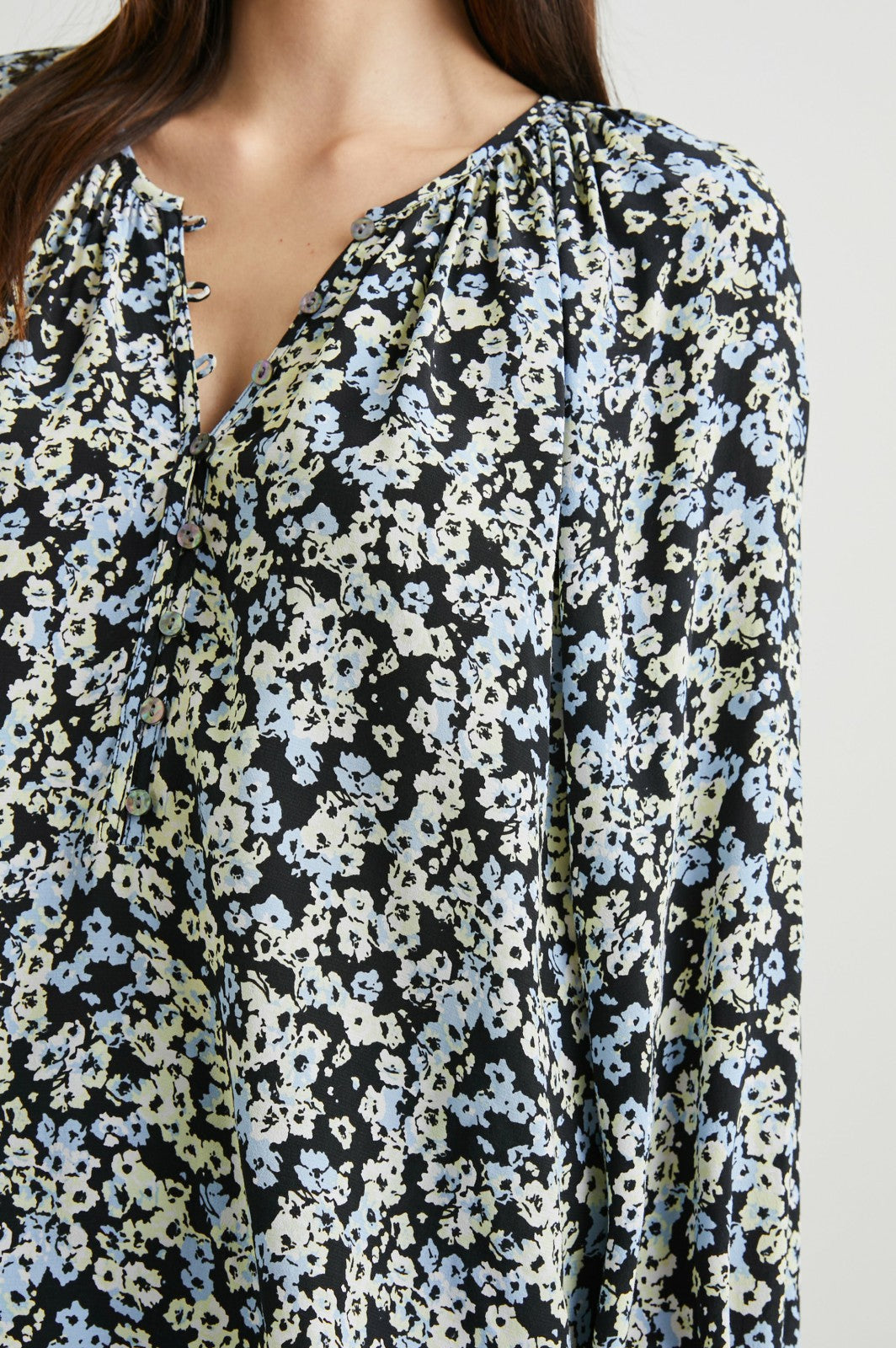 INDI TOP - MIDNIGHT MEADOW FLORAL| Rails US
