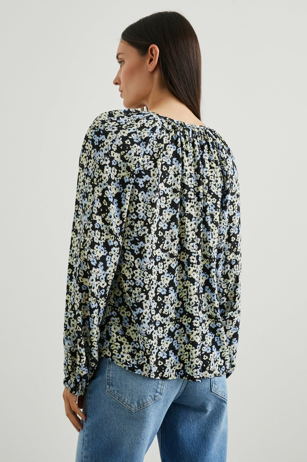 INDI TOP - MIDNIGHT MEADOW FLORAL| Rails US