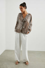 BRIELLE TOP - SWIRLS| Rails online
