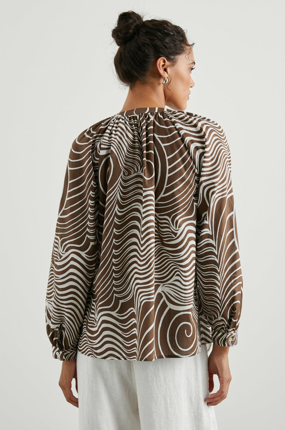 BRIELLE TOP - SWIRLS| Rails online