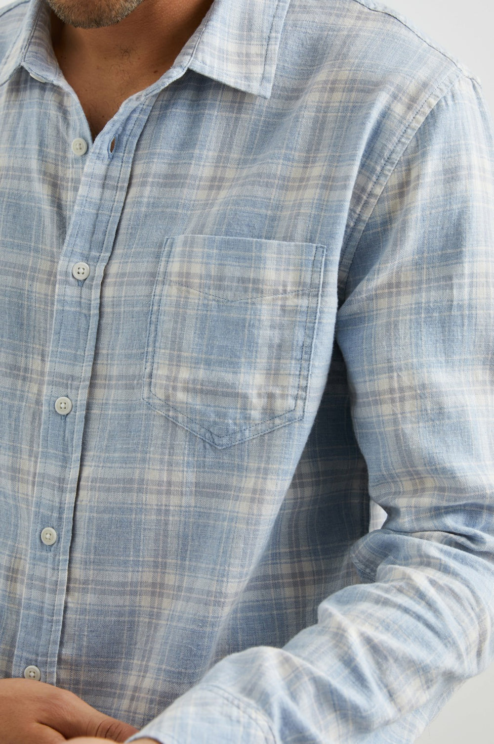 WYATT SHIRT - ROSE WATERFALL| Rails discount
