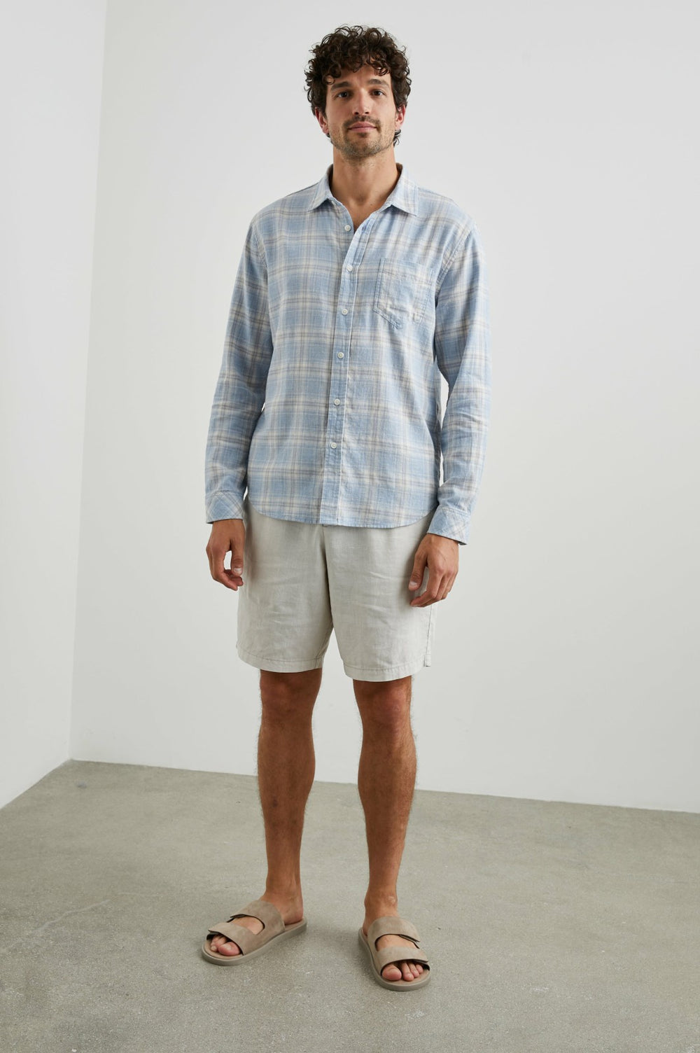 WYATT SHIRT - ROSE WATERFALL| Rails discount