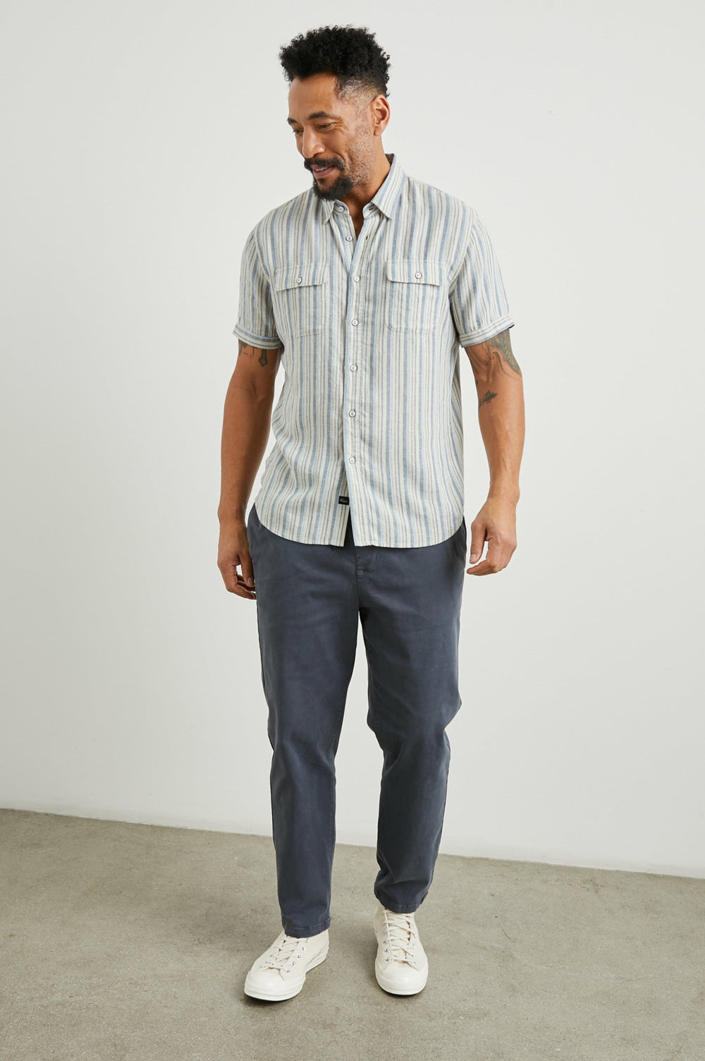 DONNIE SHIRT - BLUE CAP RANGE| Rails online