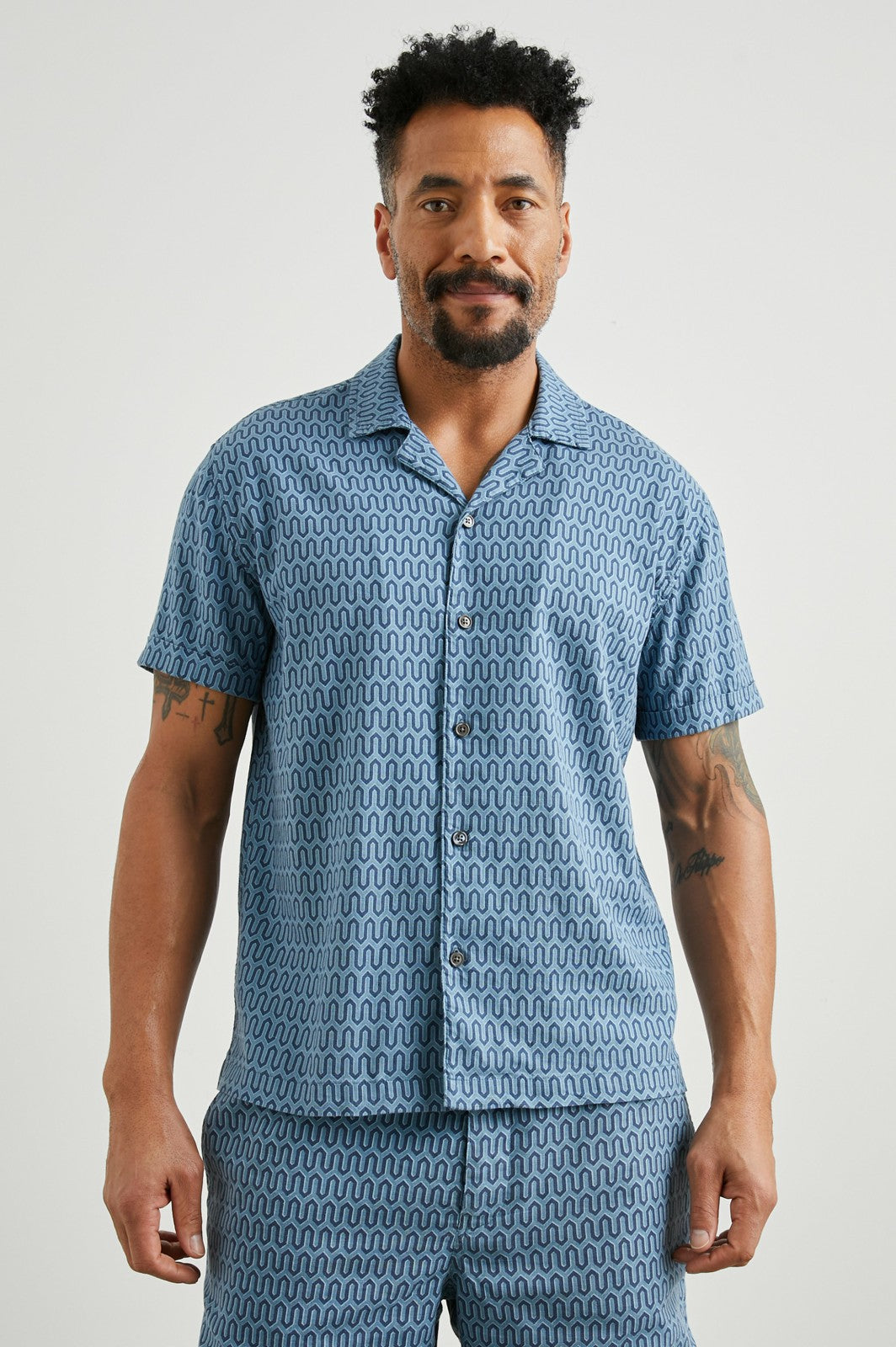 WAIMEA SHIRT - WISHBONE BLUES| Rails for sale