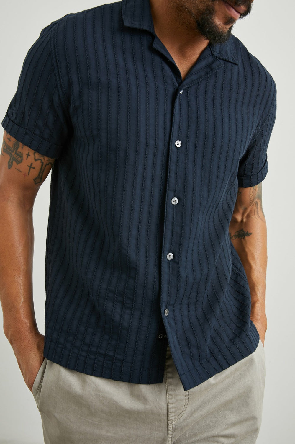 SINCLAIR SHIRT - DEEP WATER| Rails US