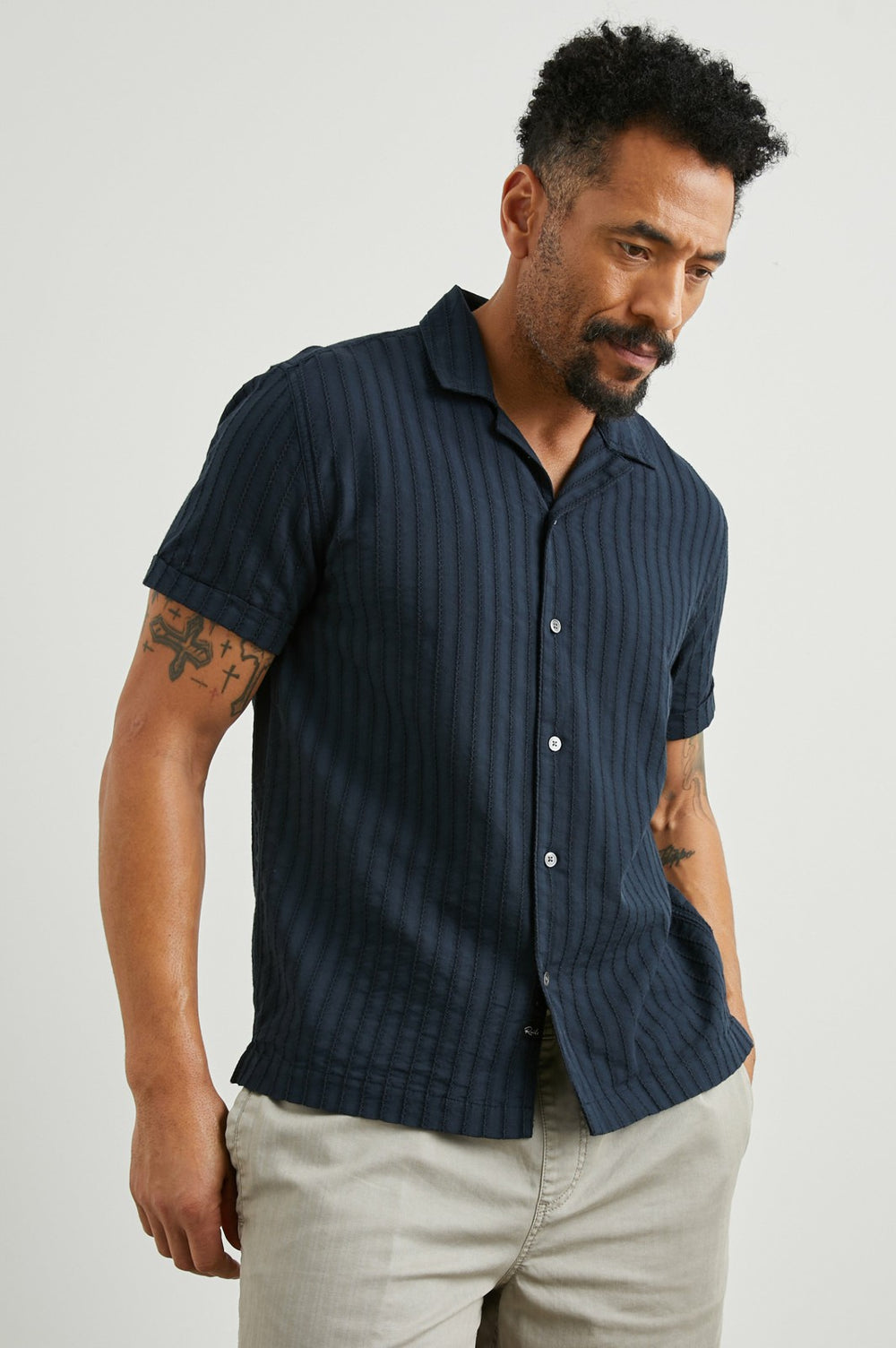 SINCLAIR SHIRT - DEEP WATER| Rails US
