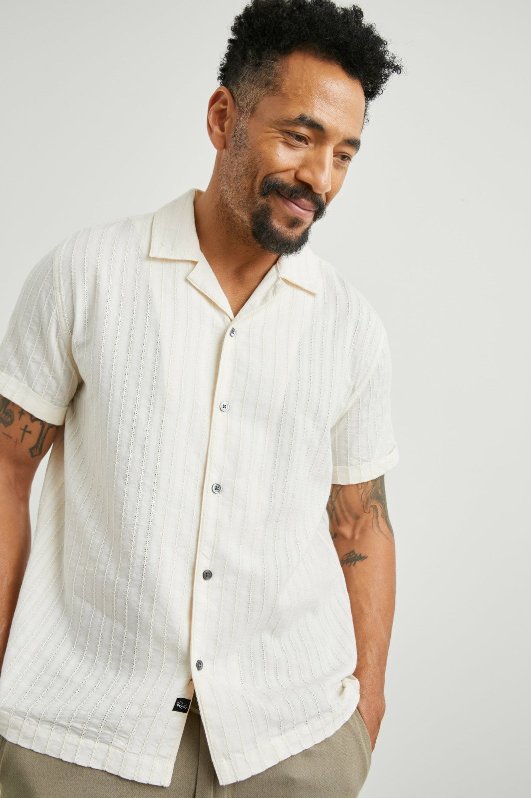 SINCLAIR SHIRT - BONE| Rails on sale