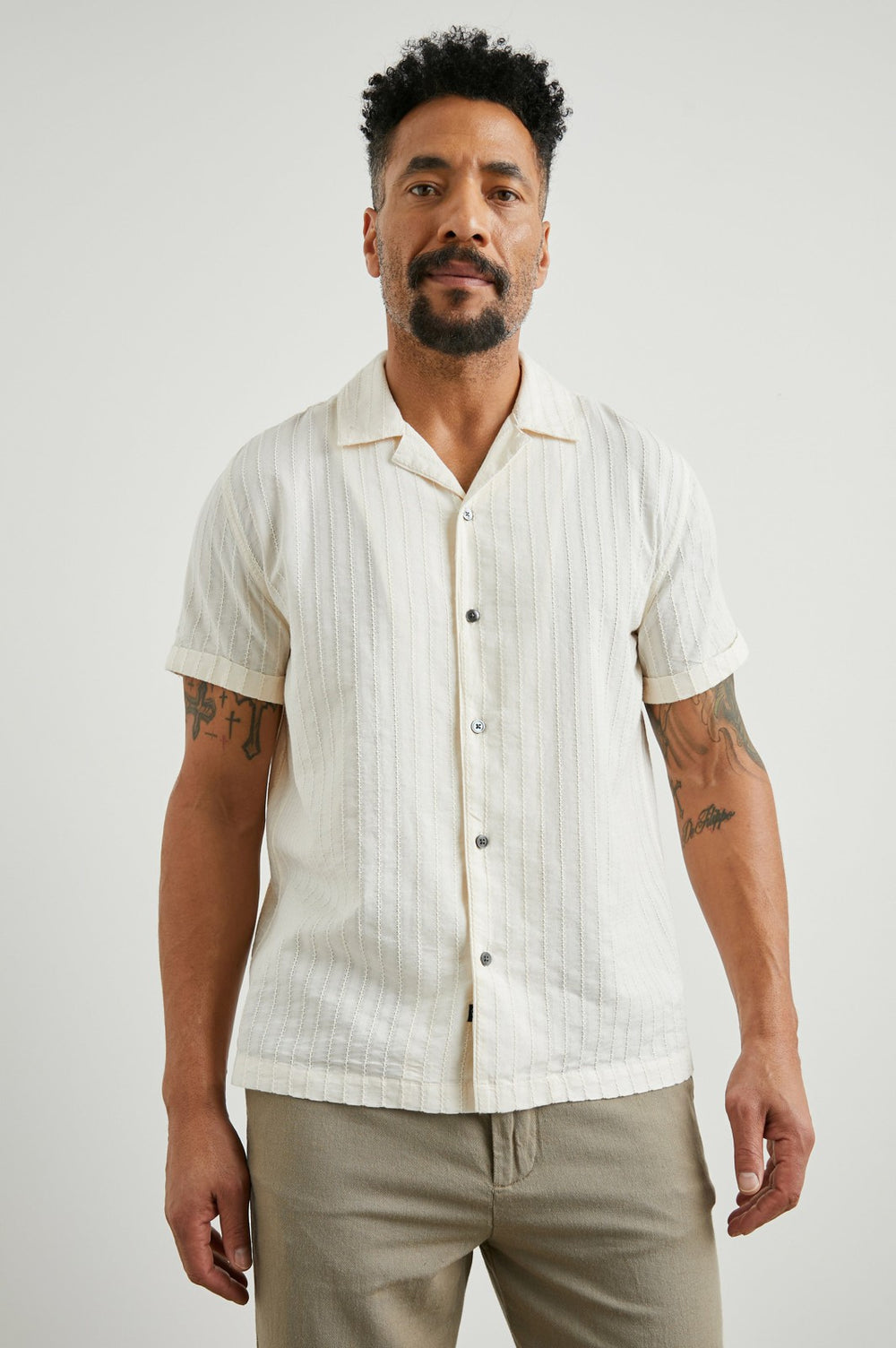 SINCLAIR SHIRT - BONE| Rails on sale
