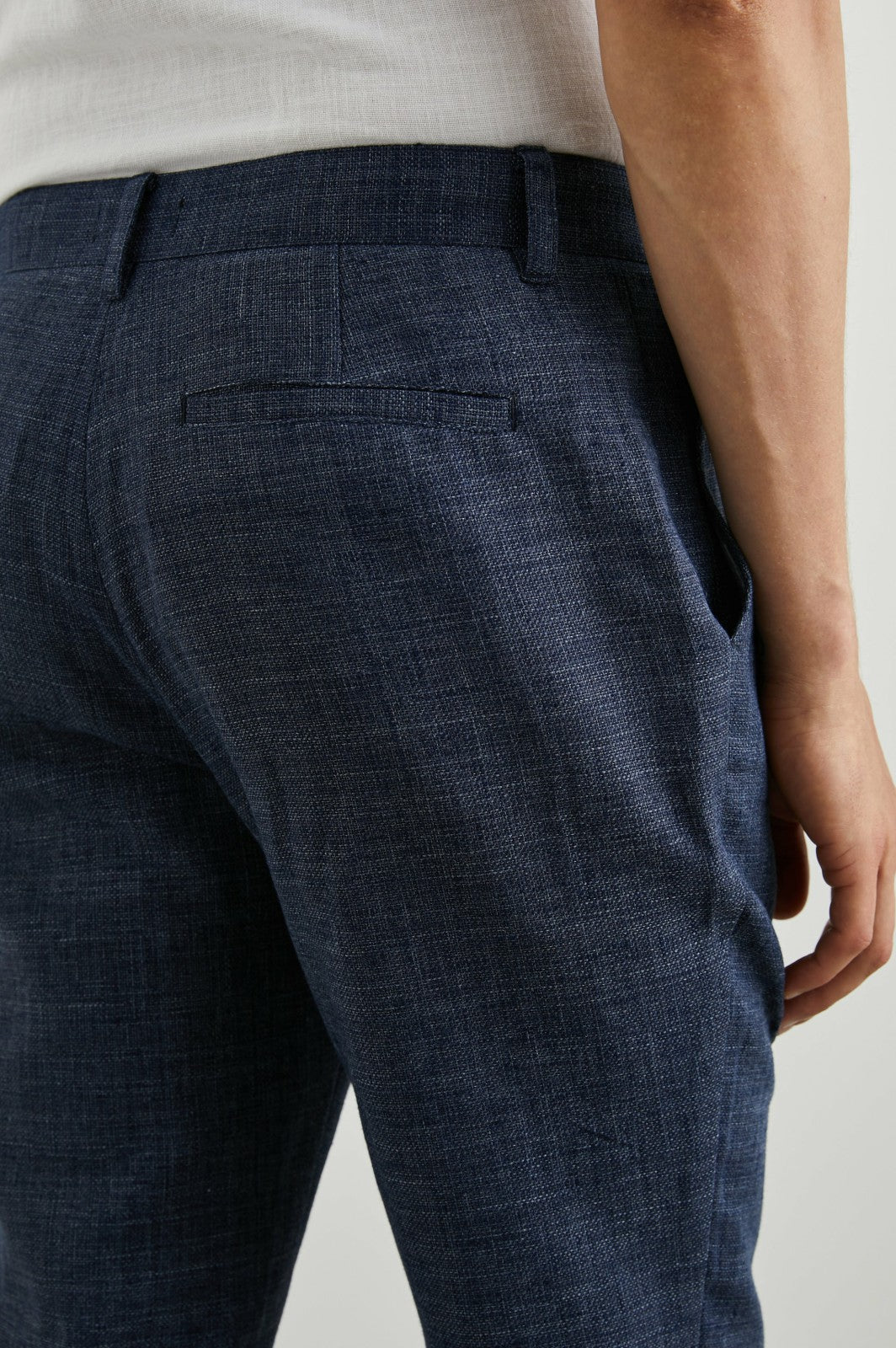 THOMAS PANT - NAVY MELANGE| Rails near me