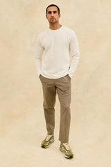 RHEESE LONG SLEEVE TEE - WHITECAP| Rails near me