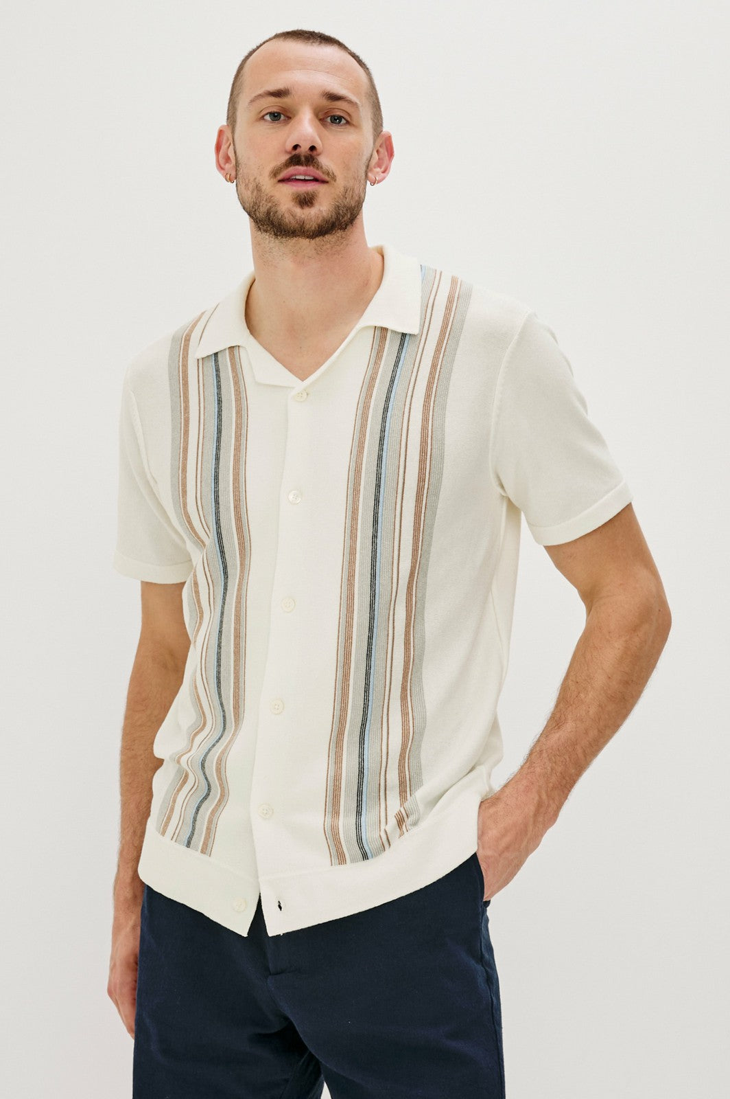 SILAS SHIRT - WHITE MULTI| Rails for sale