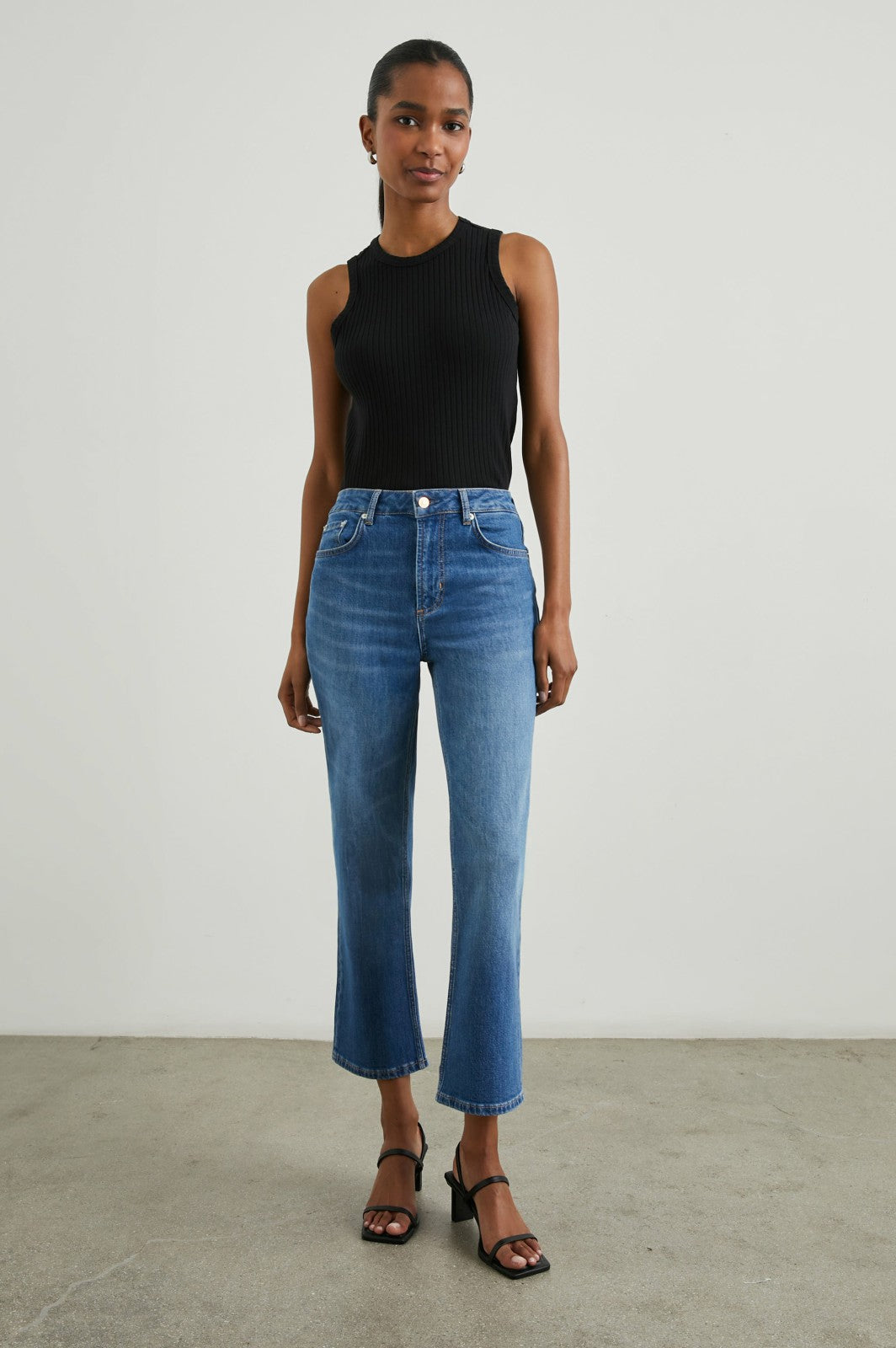 SUNSET CROP SLIM FLARE - TIDAL WAVE| Rails US