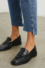 TOPANGA CROP STRAIGHT - PURE INDIGO| Rails sale