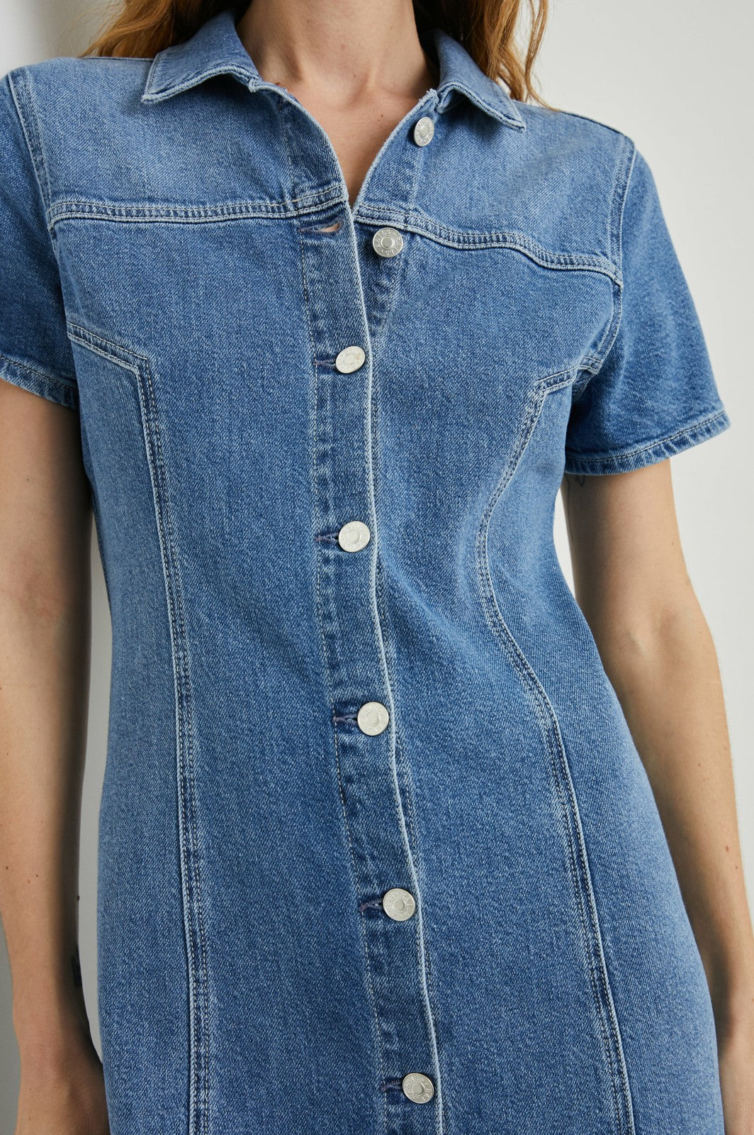 PASADENA DRESS - CADET BLUE| Rails near me