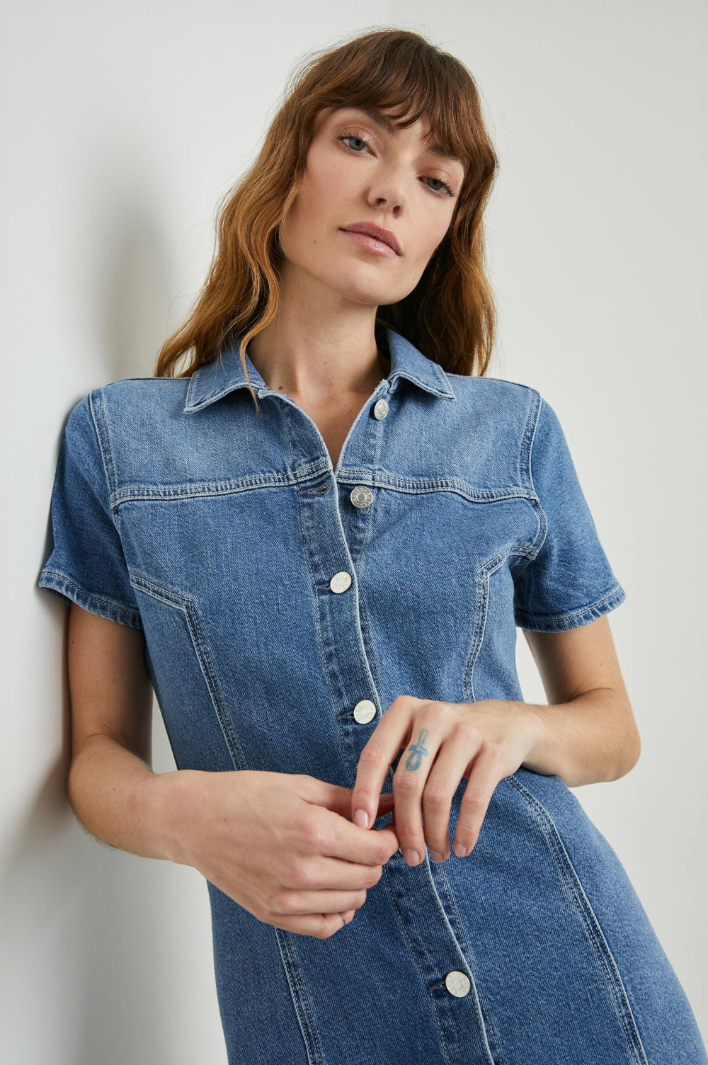 PASADENA DRESS - CADET BLUE| Rails near me