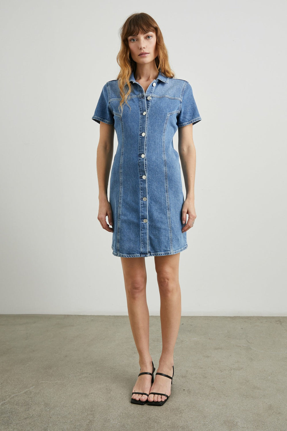 PASADENA DRESS - CADET BLUE| Rails near me