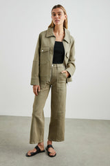 CHEYENNE JACKET - WASHED OLIVE| Rails US