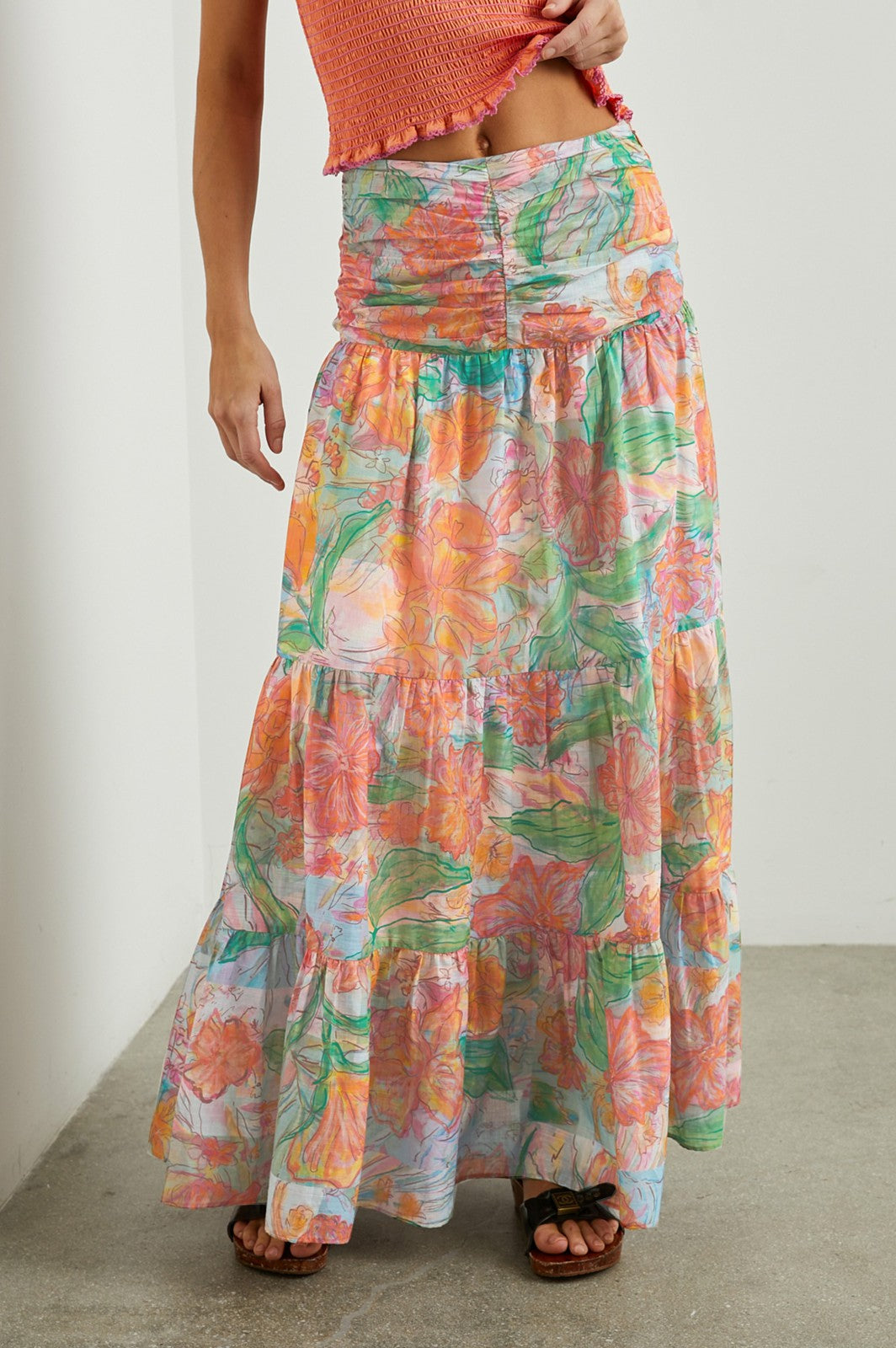 AGATHA SKIRT - TROPICS| Rails outlet