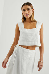AKIRA TOP - WHITE| Rails on sale