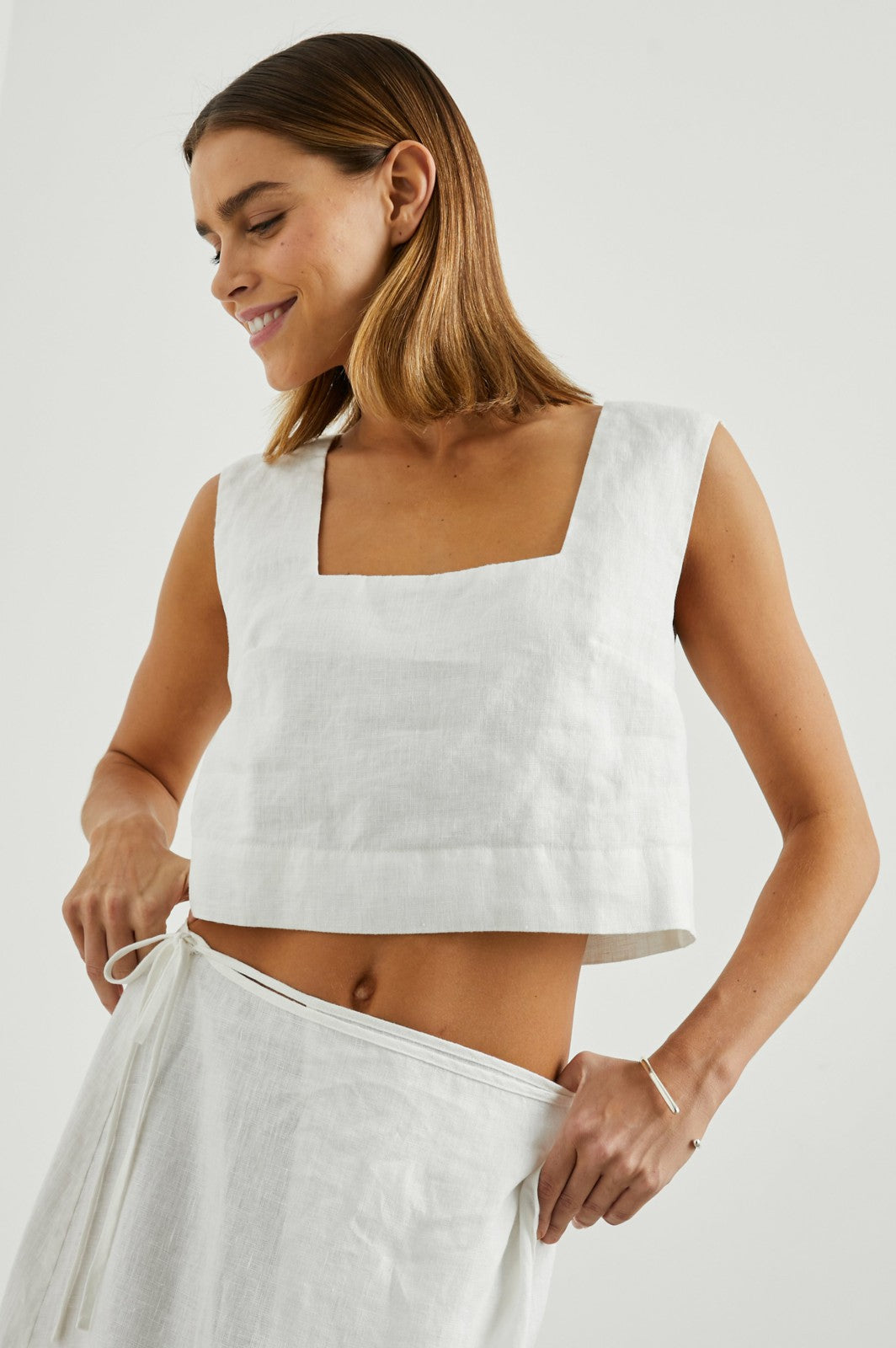 AKIRA TOP - WHITE| Rails on sale