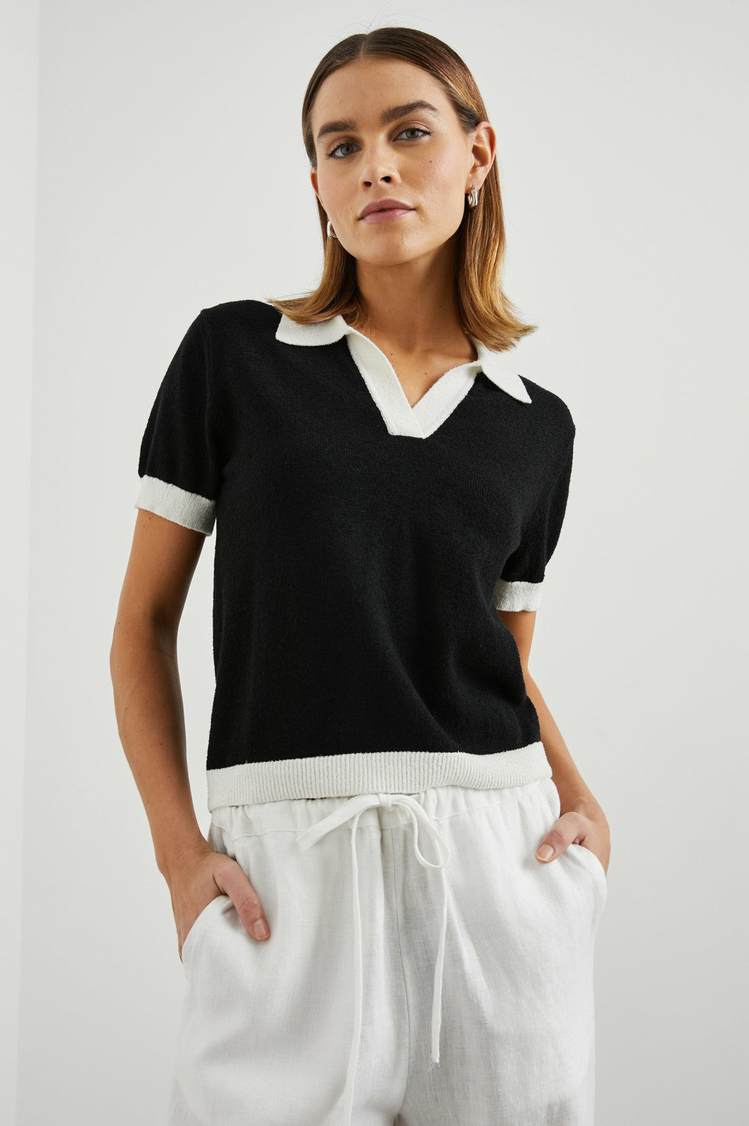 ARYA TOP - BLACK| Rails online