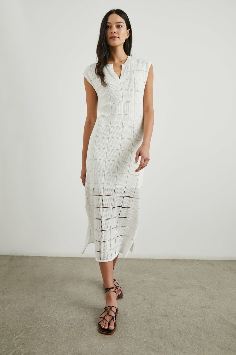 ASHLEY DRESS - WHITE| Rails sale