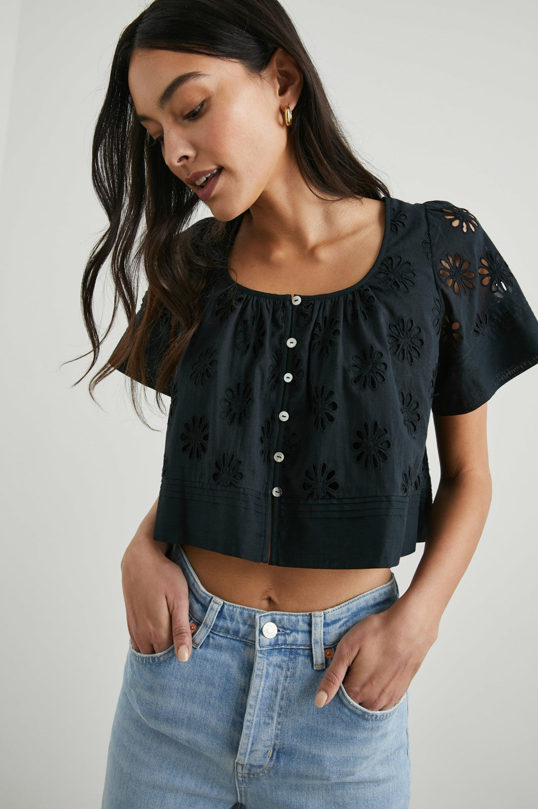 BAMBINA TOP - BLACK| Rails near me