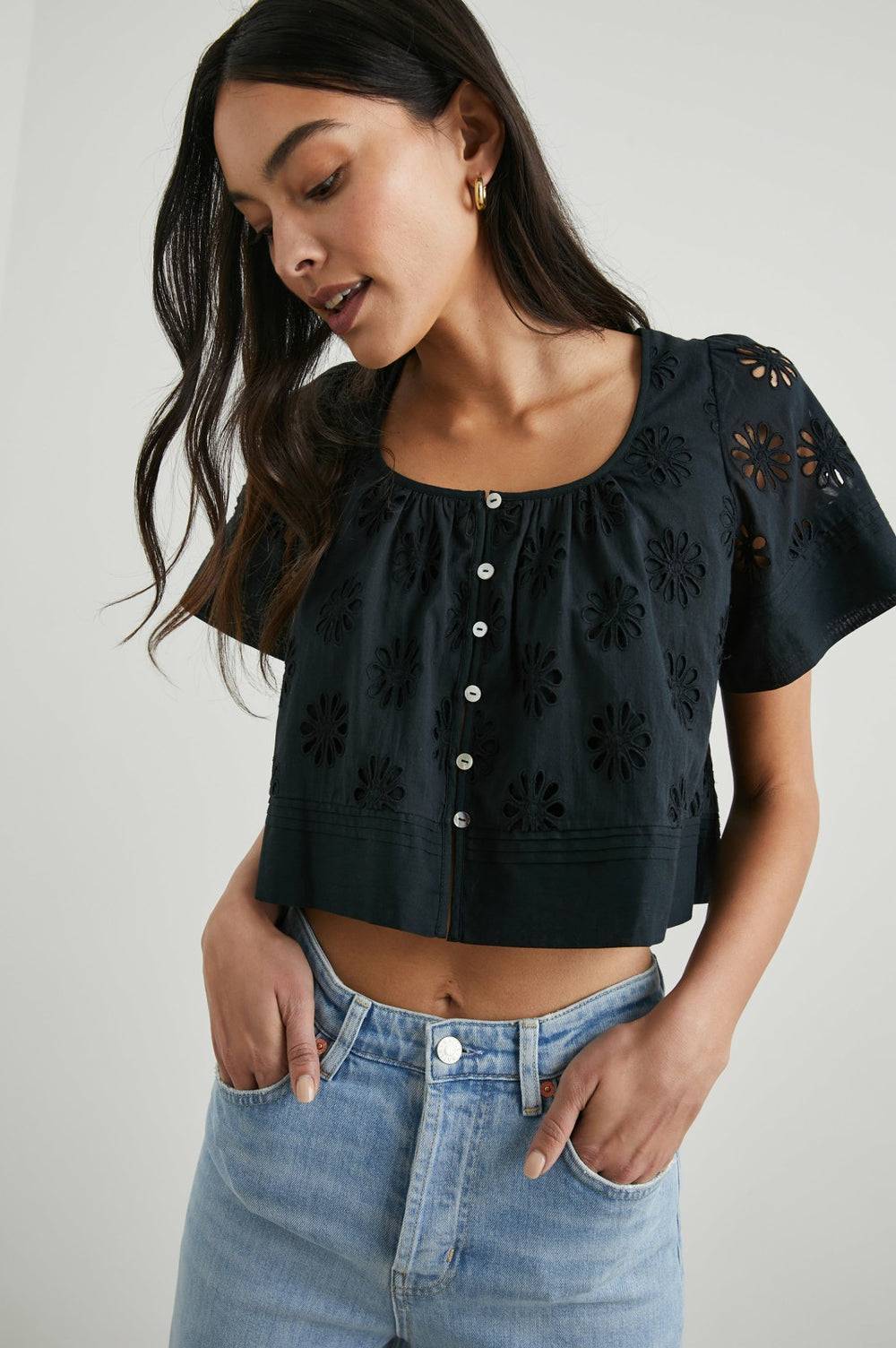 BAMBINA TOP - BLACK| Rails near me