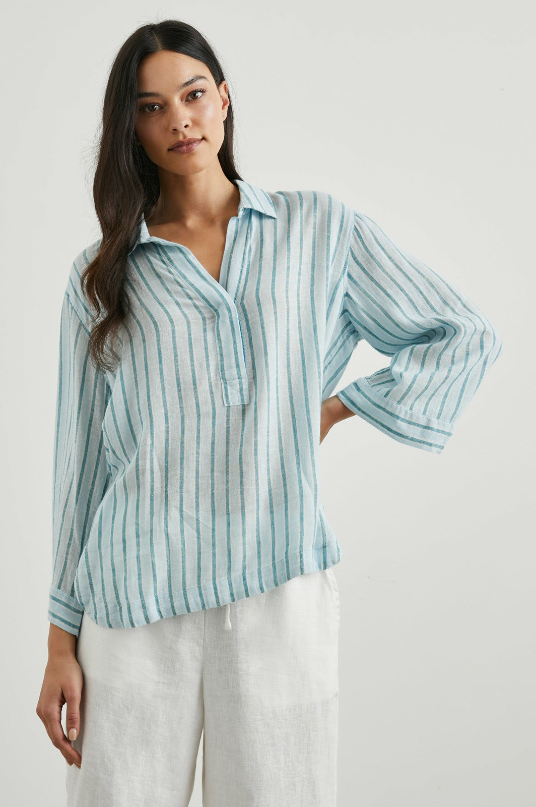 BANKS TOP - CAMBRIA STRIPE| Rails near me