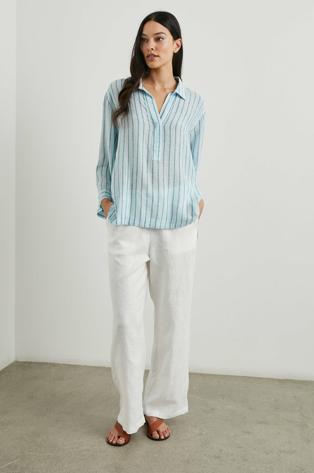BANKS TOP - CAMBRIA STRIPE| Rails near me