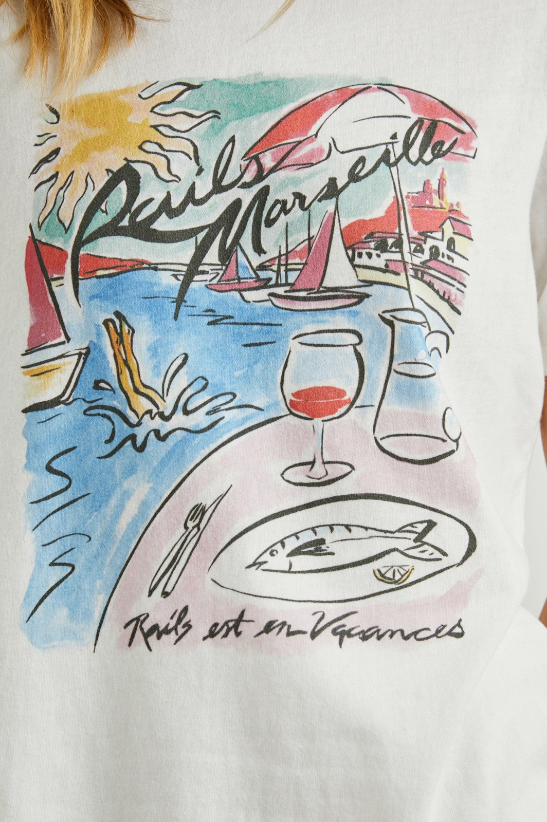BOYFRIEND T-SHIRT - RAILS MARSEILLE| Rails near me
