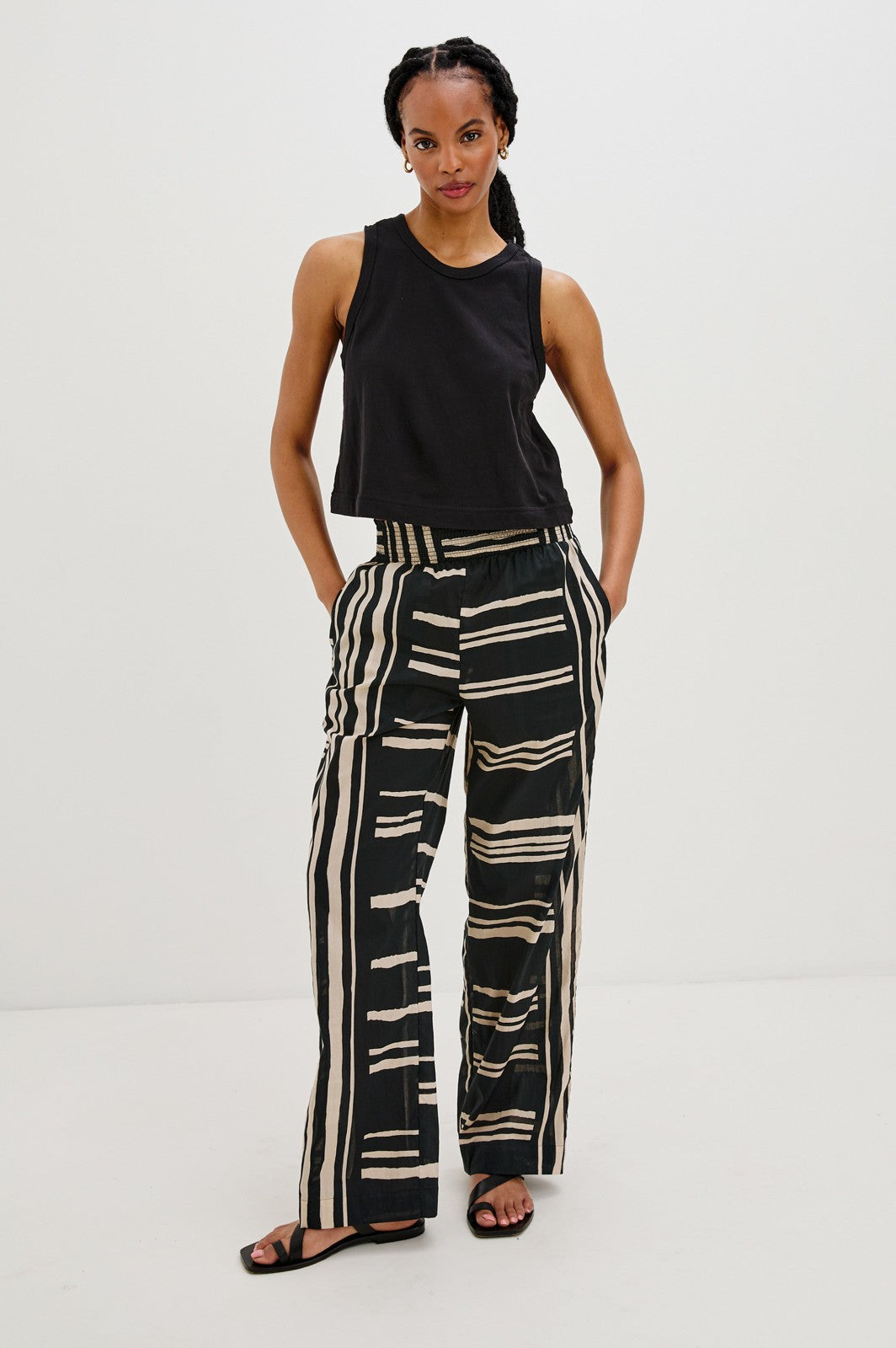 BRENDON PANT - ISLAND STRIPE| Rails for sale