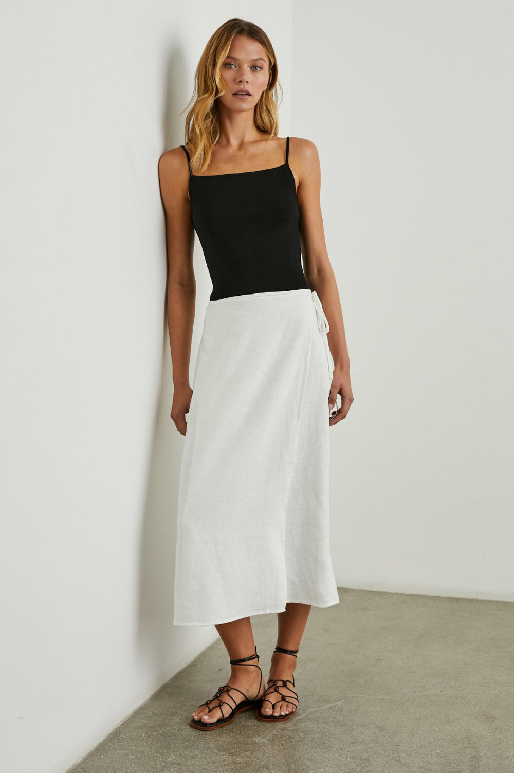 CARLY SKIRT - WHITE| Rails discount