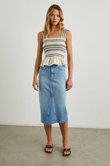 CECILY TOP - FLAX| Rails near me