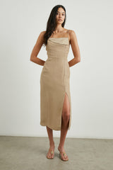 ELLASANDRA DRESS - SAFARI| Rails outlet