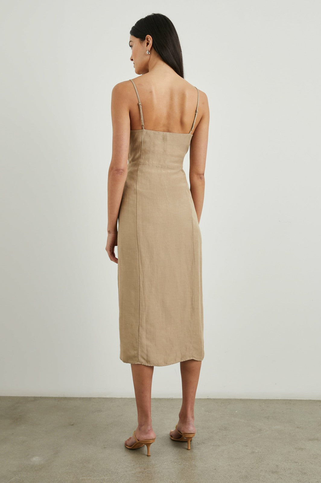 ELLASANDRA DRESS - SAFARI| Rails outlet
