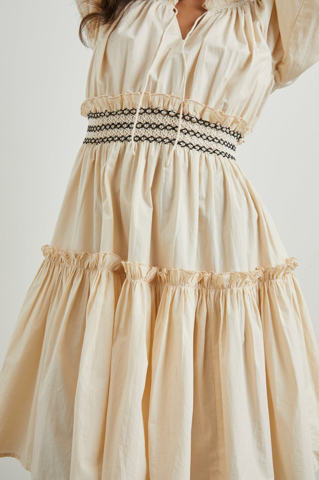 FIORELLA DRESS - FLAX| Rails on sale