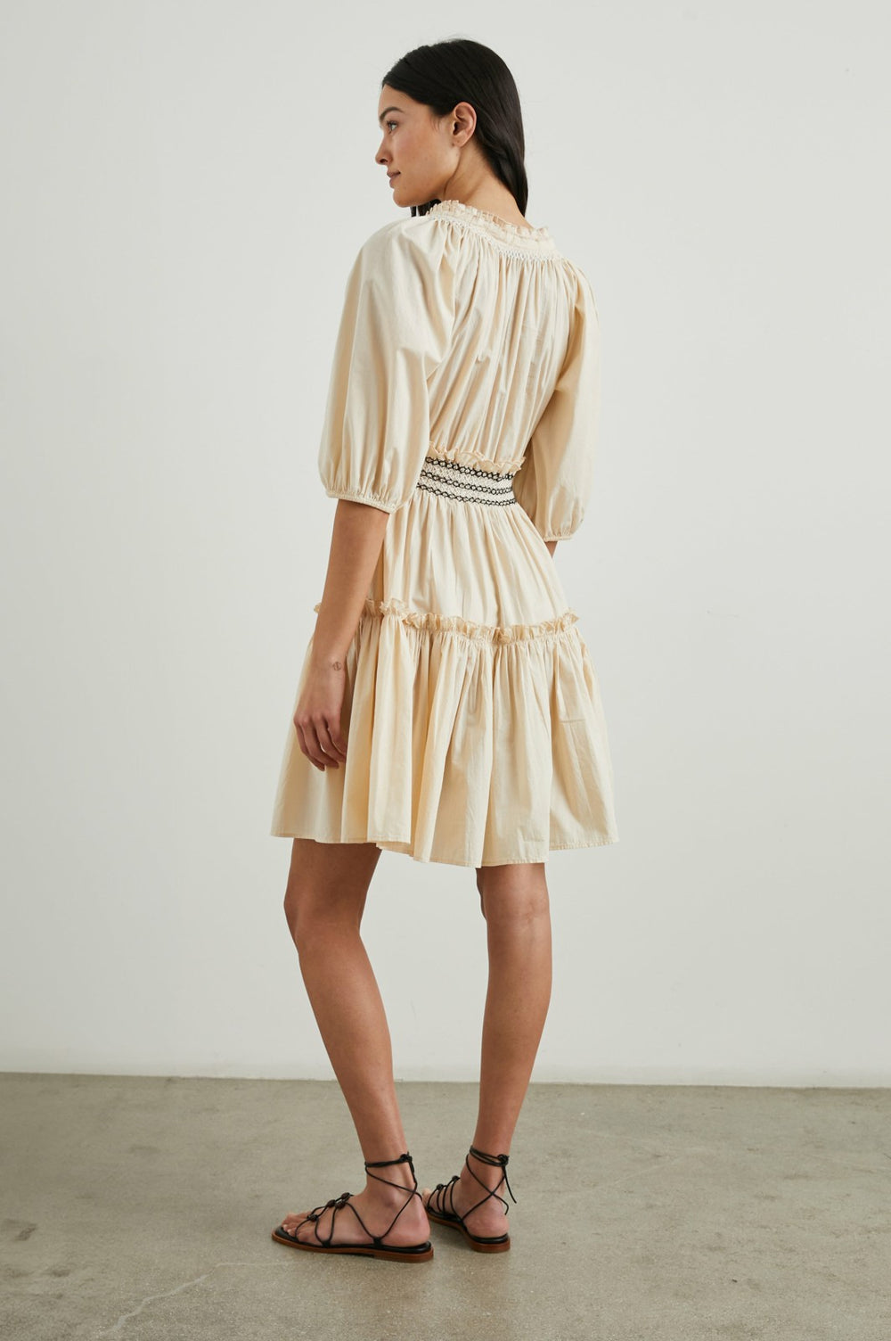 FIORELLA DRESS - FLAX| Rails on sale