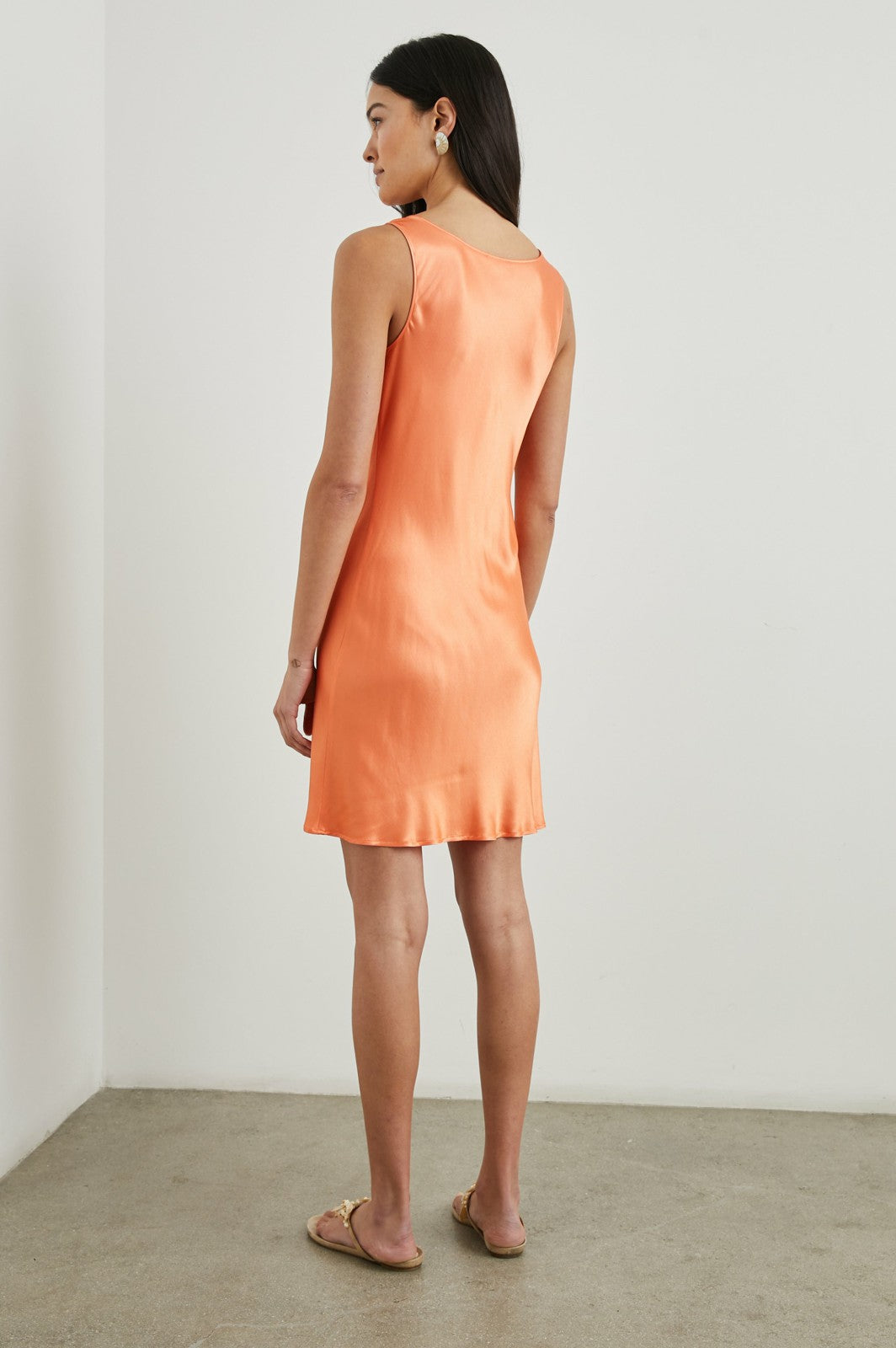 INDRA DRESS - PAPAYA| Rails online